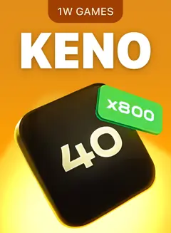 Keno en la parrilla de 1win