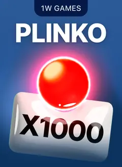 Plinko en la parrilla de 1win